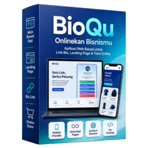 BioQu – Aplikasi Website Instan & Landing Page