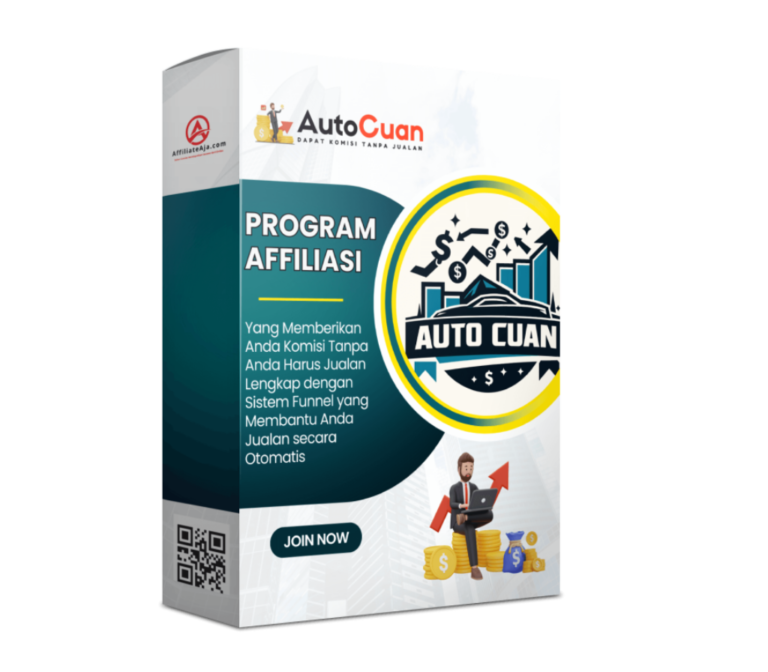 AutoCuan program afiliasi digital dengan sistem funnel otomatis untuk membantu pengguna mendapatkan komisi tanpa harus jualan langsung.
