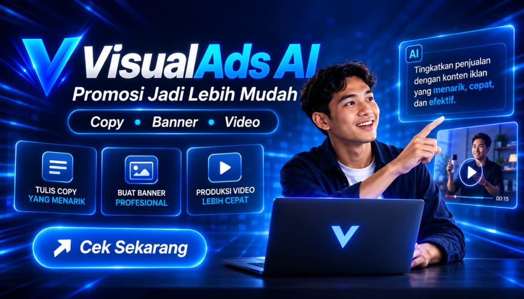VISUALADS AI tools promosi